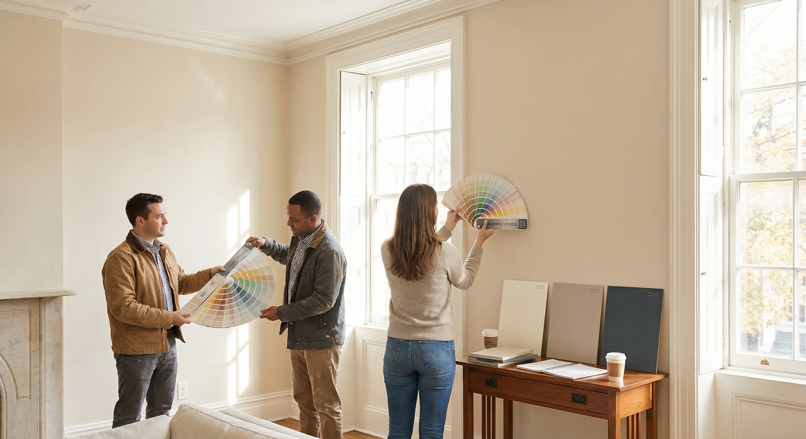 Complimentary color consultation at HomePro DMV Painters Kalorama Washington DC studio