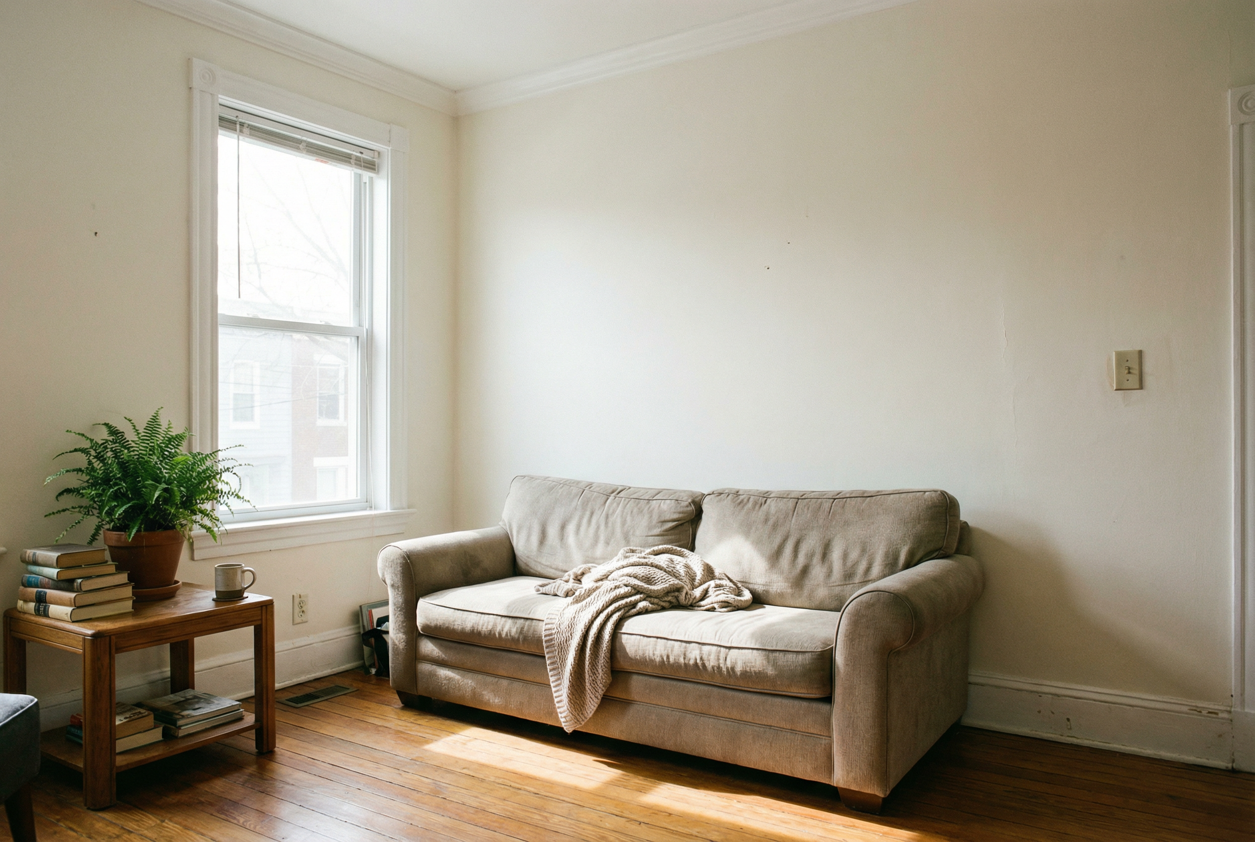 Washington DC bedroom freshly painted showing room-by-room interior painting cost by HomePro DMV